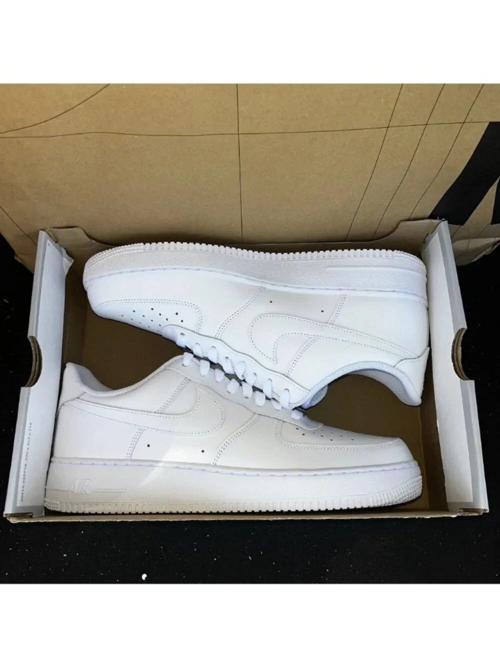 NEW Nike Air Force 1 '07 Triple White CW2288-111 Men Size 13